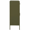 Olivgrüner Lagerschrank Firinel 80x35x101,5cm (Stahl)