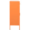 Orangefarbener Lagerschrank Firinel 80x35x101,5cm (Stahl)