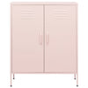 Rosa Vorratsschrank Firinel 80x35x101,5cm (Stahl)