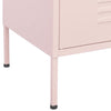 Rosa Vorratsschrank Firinel 80x35x101,5cm (Stahl)
