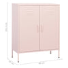 Rosa Vorratsschrank Firinel 80x35x101,5cm (Stahl)