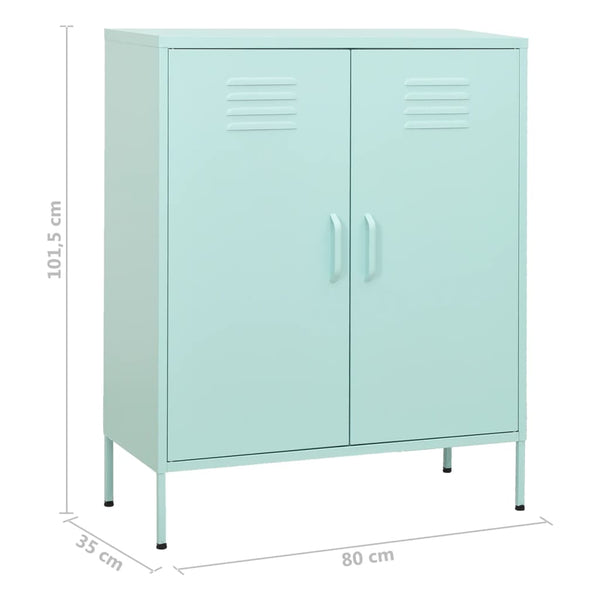 Minttu Lagerschrank Firinel 80x35x101,5cm (Stahl)