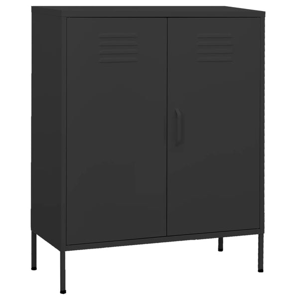 Antrasiitti varastokaappi Firinel 80x35x101,5cm (teräs)
