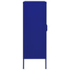 Marineblauer Lagerschrank Afilie 80x35x101,5cm (Stahl)