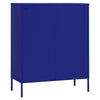 Marineblauer Lagerschrank Afilie 80x35x101,5cm (Stahl)