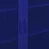 Marineblauer Lagerschrank Afilie 80x35x101,5cm (Stahl)