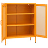 Senfgelber Lagerschrank Afilie 80x35x101,5cm (Stahl)