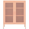 Rosa Lagerschrank Afilie 80x35x101,5cm (Stahl)