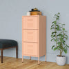 Rosa Lagerschrank Teodosie 42,5x35x101,5cm (Stahl)