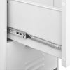 Weißer Lagerschrank Teodosie 42,5x35x101,5cm (Stahl)