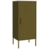 Olivgrüner Lagerschrank Genioara 42,5x35x101,5cm (Stahl)