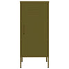 Olivgrüner Lagerschrank Genioara 42,5x35x101,5cm (Stahl)