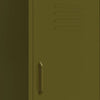 Olivgrüner Lagerschrank Genioara 42,5x35x101,5cm (Stahl)