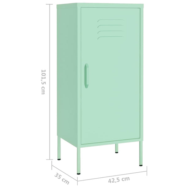 Minttu Lagerschrank Genioara 42,5x35x101,5cm (Stahl)