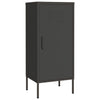 Anthrazitfarbener Vorratsschrank Genioara 42,5x35x101,5cm (Stahl)