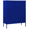 Laivastonsininen lipasto Andel 80x35x101,5cm (teräs)