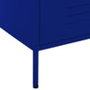 Laivastonsininen lipasto Andel 80x35x101,5cm (teräs)
