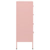 Kommode Rosa 80x35x101,5 cm Stahl