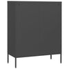 Antrasiitti lipasto Andel 80x35x101,5cm (teräs)