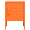 Nachttisch Jugariu 35x35x51cm (Stahl) in Orange