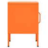 Nachttisch Jugariu 35x35x51cm (Stahl) in Orange