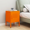 Nachttisch Jugariu 35x35x51cm (Stahl) in Orange