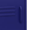 Nachttisch Marineblau Gv 35x35x51cm (Stahl)