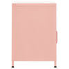 Nachttisch Gv 35x35x51cm, Rosa (Stahl)