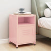Nachttisch Gv 35x35x51cm, Rosa (Stahl)