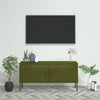 Oliivinvihreä tv-taso Corda 105x35x50cm (teräs)