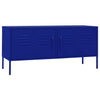 Marineblauer TV-Schrank Corda 105x35x50cm (Stahl)