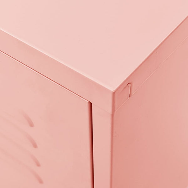Rosa TV-Möbel Corda 105x35x50cm (Stahl)