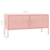 Rosa TV-Möbel Corda 105x35x50cm (Stahl)