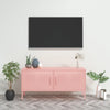 Rosa TV-Möbel Corda 105x35x50cm (Stahl)