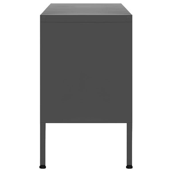 TV-Möbel Anthrazit Corda 105x35x50cm (Stahl)