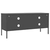 TV-Möbel Anthrazit Corda 105x35x50cm (Stahl)
