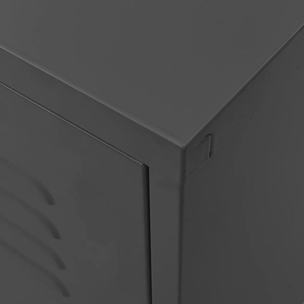 TV-Möbel Anthrazit Corda 105x35x50cm (Stahl)