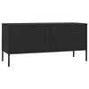 Musta tv-taso Corda 105x35x50cm (teräs)