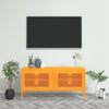 Senfgelbes TV-Möbel Galateea 105x35x50cm (Stahl)