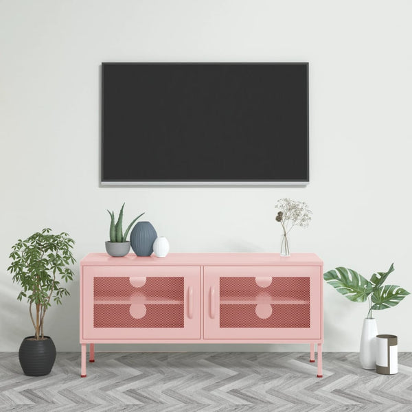 Pinkki tv-taso Galateea 105x35x50cm (teräs)