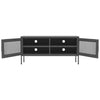TV-Tisch Anthrazit Galateea 105x35x50cm (Stahl)