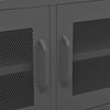TV-Tisch Anthrazit Galateea 105x35x50cm (Stahl)