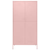 Pink Kleiderschrank Hubbard 90x50x180cm (Stahl)