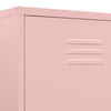 Pink Kleiderschrank Hubbard 90x50x180cm (Stahl)