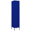 Marineblauer Spind Zoa 35x46x180cm (Stahl)