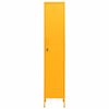 Senfgelber Spind Zoa 35x46x180cm (Stahl)