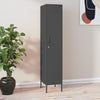Garderobenschrank Zoa Anthrazit 35x46x180cm (Stahl)