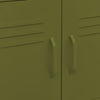 Olivgrüner Lagerschrank Tetik 60x35x56cm (Stahl)