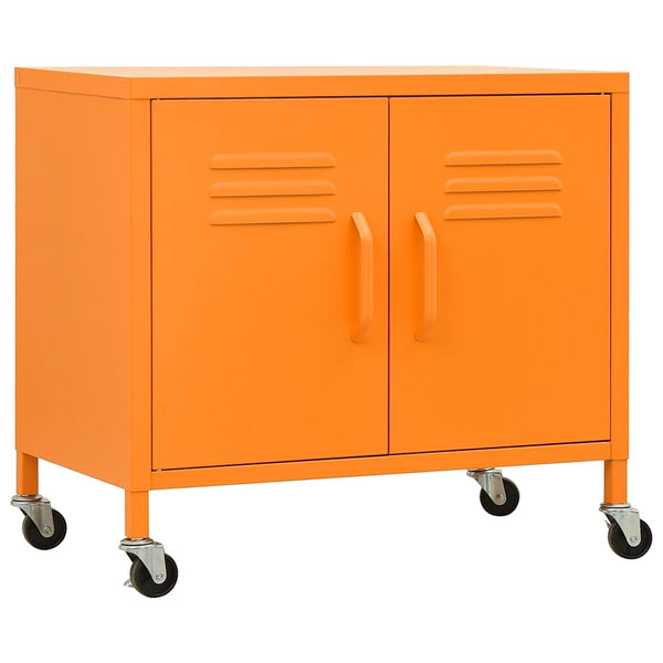 Oranger Lagerschrank Tetik 60x35x56cm (Stahl)