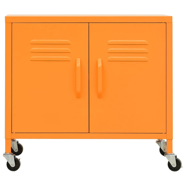 Oranger Lagerschrank Tetik 60x35x56cm (Stahl)